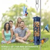 Squirrel Proof Bird Feeders for Outdoors with Weight-Activated, 3LB Large