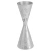 Jigger Stainless Steel Leaves Stripe Double Head Cocktail Bartending Jigger