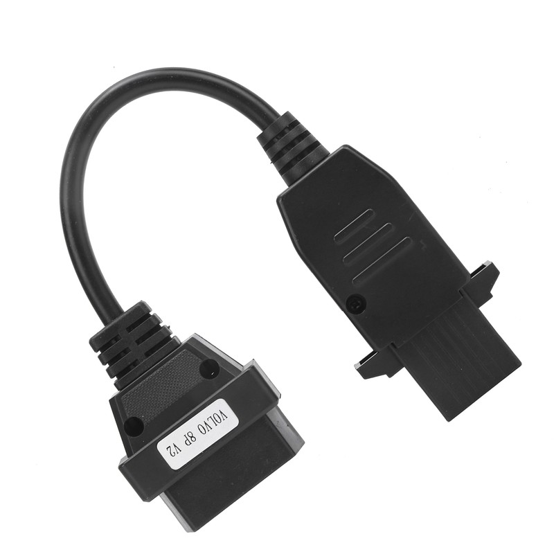 30cm Car OBD2 Diagnostic Cable Adapter 8PIN to 16PIN Plastic