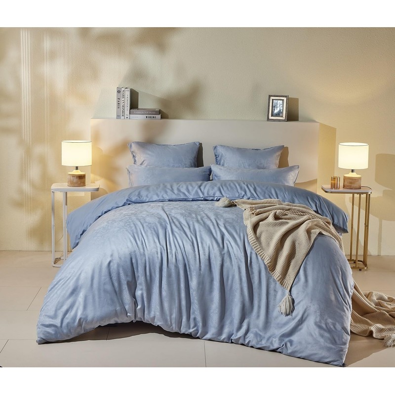 Luofanfei Cooling Summer Bed Linen 135 x 200 cm Gold