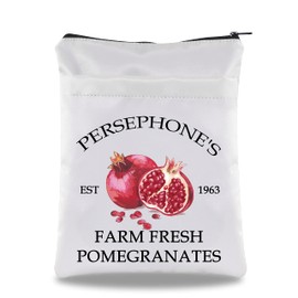 PYOUL Greek Goddess Inspired by Persephone's Pomegranate Book Cover Greek Mythology Book Cover Greek Bookish Poet Gift (Pomegranate BS)