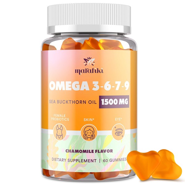 Omega 3 6 7 9 Gummies for Women - Omega