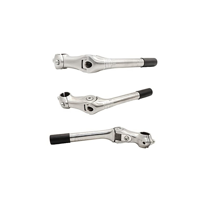 Thinvik Bike Quill Stem, 25.4mm Quill Shaft Diameter, Angle Adjustable