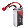 ENGPOW 11.1V 1500mAh 25C Rechargeable Lithium LiPo Battery for RC