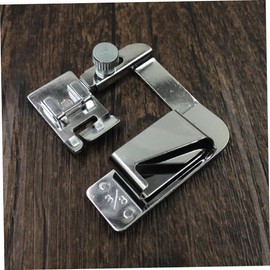 Operitacx Sewing Presser Foot Set 3/8'' Rolled Foot for Low Sewing Machines Metal Construction