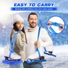 BOOSTEADY Ice Skate Protector, Adjustable Spade Protection, Blade Protectors for
