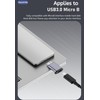WITRN Micro USB B to USB A/C Male Adapter,USB 3.0