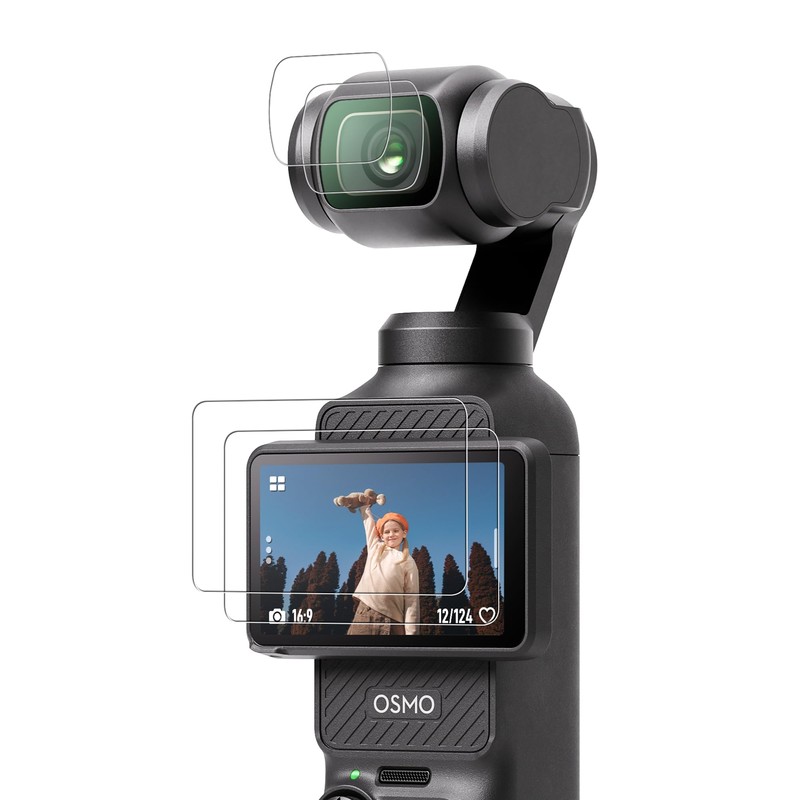 CYNOVA DJI Osmo Pocket 3 Screen Protector, Osmo Pocket 3