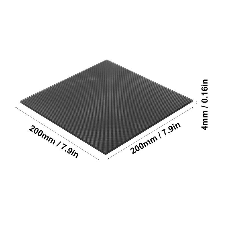 Glass Print Bed Glass Bed 3D Printer Build Plate Microporous