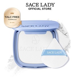SACE LADY Oil Control Face Powder,Waterproof Setting Powder,Talc-Free Matte Face Makeup With Puff 0.35Oz:_00 TRANSLUCENT