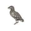 Handcrafted Antique Pewter Puffin Magnet for Personalizing Home Office School