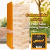 Hogar Wood Block Tower Stacking Tray Game Accessory Ages 6
