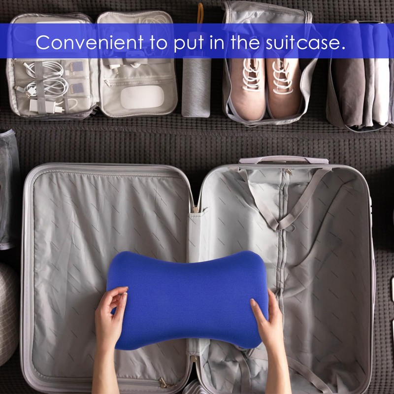 Thyle 2 Pack Microbead Neck Pillow 15 x 8 x