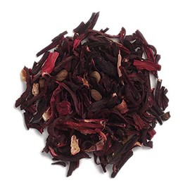 Frontier Co-op Hibiscus Flowers, Cut & Sifted, Kosher | 1 lb. Bulk Bag | Hibiscus sabdariffa L.