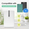 HSIAMEN Filter Compatible with Sharp KC-850U & KC-C100U Air Purifier,