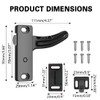 RV Screen Door Latch (Right Hand Replacement Kit) - Aluminum