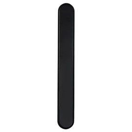 Black uPVC Door Handle Blank Plate French Doors Blanking Handle PVC 210mm Screw Centres