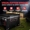 Running Generator Cover, 38"Lx28"Wx27"H Universal-size Generator Cover. 600D+210D Heat-reflective Lining.