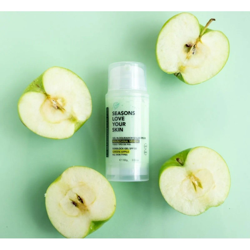 Loción Astringente + Gel Bloqueador Solar Fps 50 Manzana