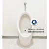 Amuse Urinal Pee Anti-Bound Target Seal [Made in Japan] Kids