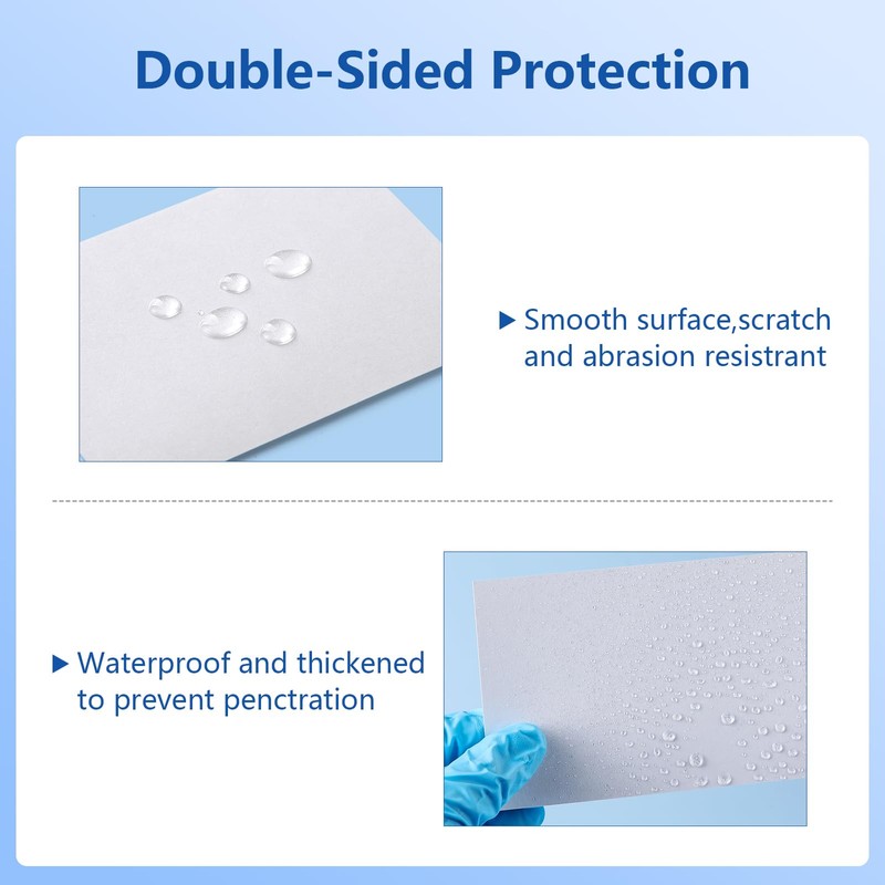 JMU 50 Sheets Dental Mixing Pads 3"x 3", 2 Sides