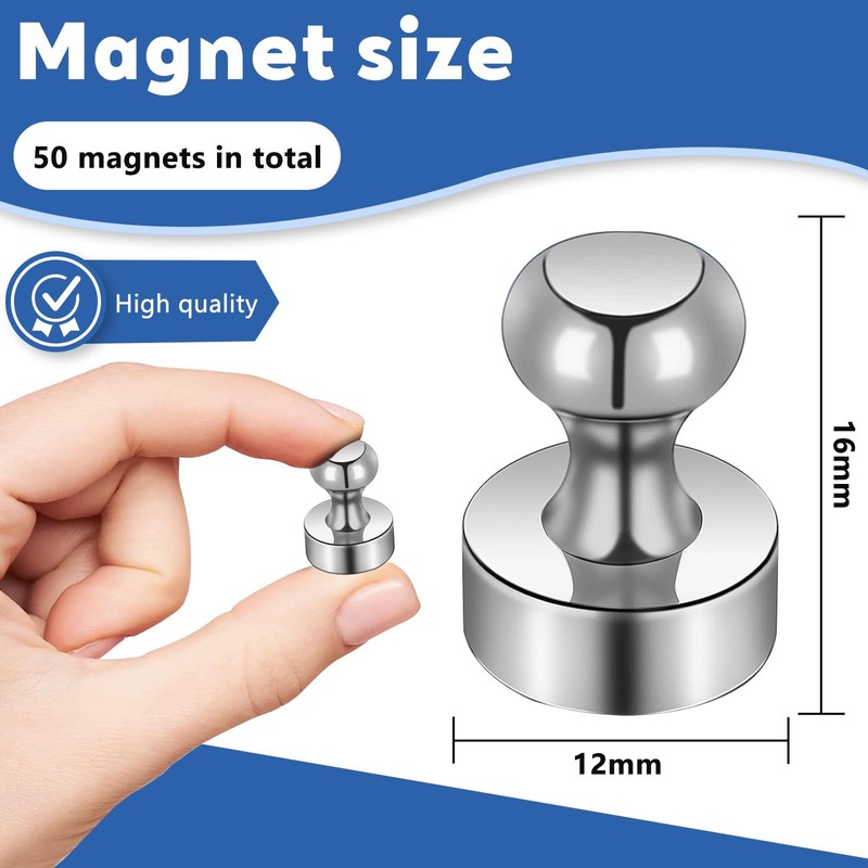 50 Pcs LAINIKE Neodymium Magnets Strong Magnets Extra Strong Rare