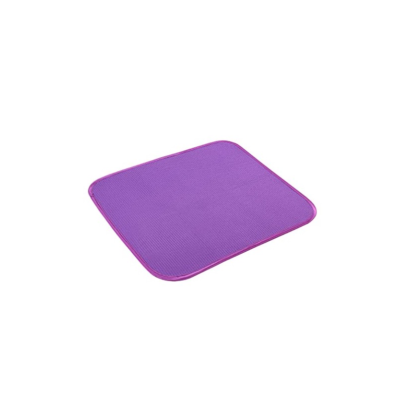 White Magic Dish Drying Mat, Grape - Absorbent & Hygienic,