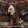 HDESDIS 1 Panel Retro Rustic USA Flag Valance for Windows,