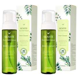 Koreana Senite Fresh Herb Nature Feminine Cleanser, 200ml, 2 pcs / 코리아나 세니떼 프레쉬 허브네이처 여성청결제, 200ml, 2개