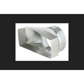 Imperial Manufacturing Group GV0704-C 4" X 10" X 6" Galvanized Universal Boot