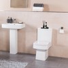 2 Pcs Bathroom Tray Small Tray Vanity Tray Black Tray