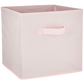 Achim Home Furnishings Collapsible Storage Bins, Set of 4, Rose Quartz