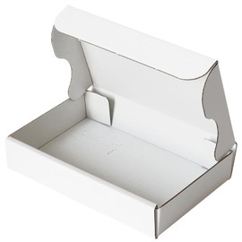 Earth Cardboard Shipping Box for Unregistered Mail, Standard Size, Minimum 30 Sheets, 134×82×24mm, White, Small, Cardboard Packaging, ID0691
