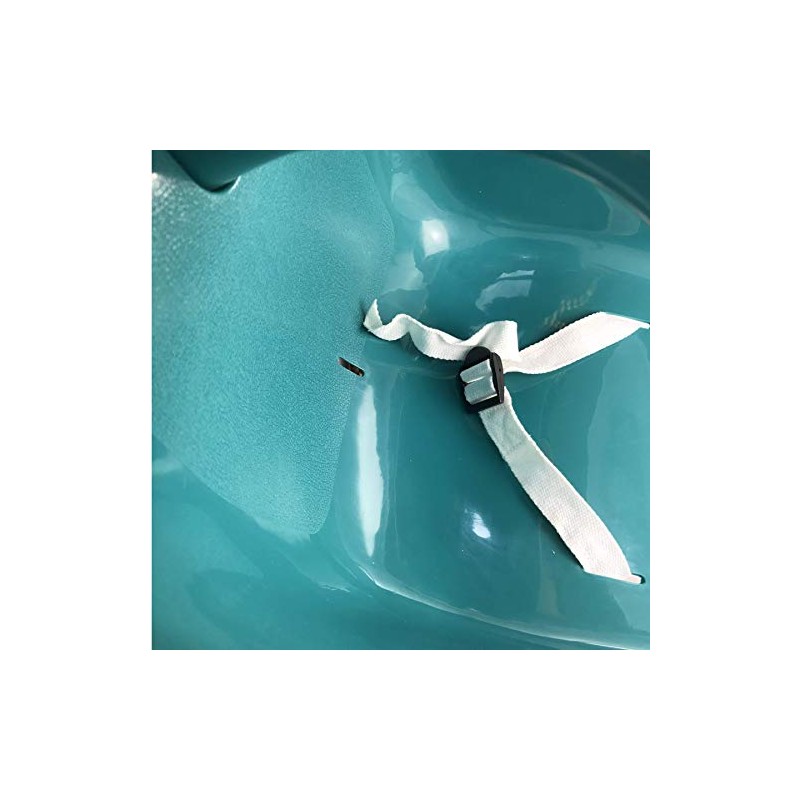 Baby Swing Seat with Rope and Mounting Rings (Turquoise)