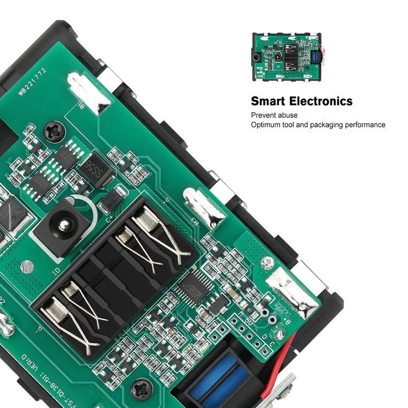 Yunirvana DC-20V Battery Pack (2.0Ah),Only Power Tools,Not Suitable for Other