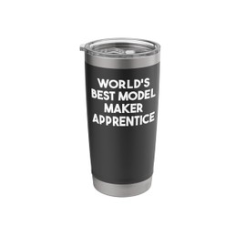 World's Best Model Maker Apprentice Stainless Steel Insulated Tumbler
