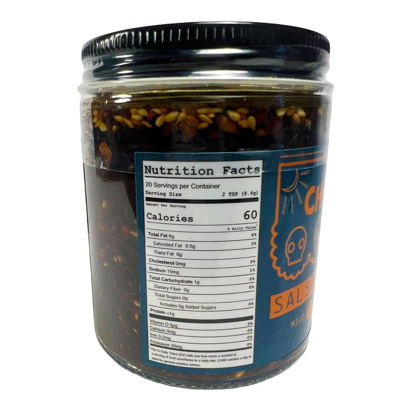 CHiNGONAs Salsa Macha Verde - Gourmet Mexican Oil-based Chili Crunch