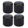 4 Pcs Electric Bass Knob Dome Metal High End Shell