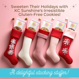 KC Sunshine’s Gluten Free Cookies (Lemon, Pack of 12) – Gluten Free Snacks - Dairy Free, Nut Free, Vegan Friendly & Plant Based Cookies – Gluten Free Cookies Individually Wrapped