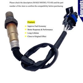 Amrxuts 4011853 Upstream Air Fuel Ratio Oxygen Sensor for Polaris Ranger 2017-2018 LSF 4.2, Ranger 1000 Crew XP 2017-2018, RZR RS1 XP 1000 XP 4 2018-2019