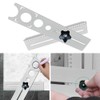 Ceramic Tile Hole Locator, Adjustable Universal Tile Marble Glass Ceramic