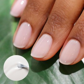 Manucurist • Green Flash LED Gel Nail Polish • Vegan • 12-Free, Plant-Based (61%) Gel Polish • Made in France • 0.5 fl oz (MILKY WHITE)