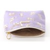 DDintex FLORET LONDON BASIC Pouch, L, Miao, Lavender, 7.1 x