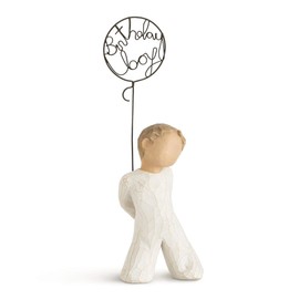 Willow Tree Birthday Boy, Sculpted Hand-Painted Figure