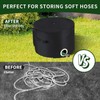 Hose Holder Pot | Water Hose Holder Pot for Patio,Large