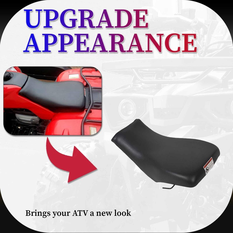 HECASA Complete Seat Compatible with 2005-2025 Honda Recon TRX250 TRX250TE