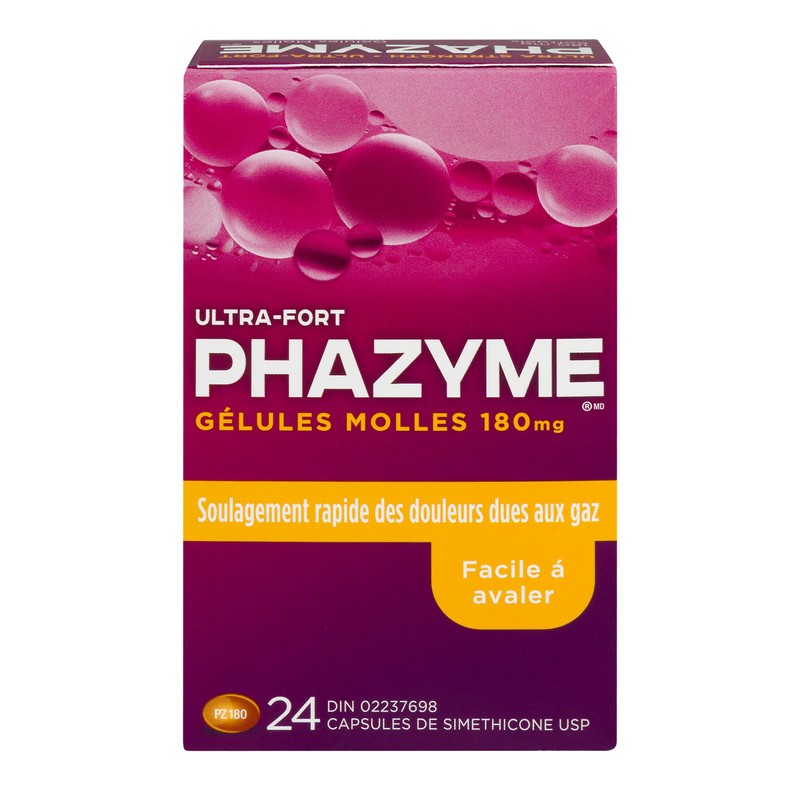 Phazyme Ultra-Strength Softgels, 24 Count