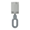 DIWARO. Worm gear for awnings, reduction ratio 7:1, RAL 7035