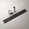 Bochni Linear Shower Drain 32" Matte Black 304 Stainless Steel
