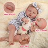 FANCCI Lifelike Reborn Baby Dolls, 18 inches Realistic Newborn Sleeping